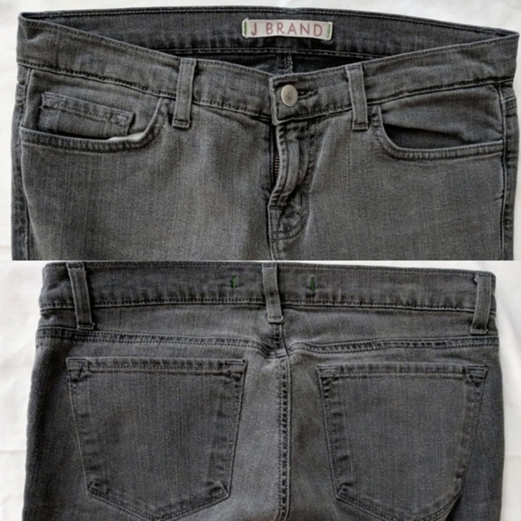 J Brand Skinny Low Rise Pencil Leg in Ghost 28 - Picture 4 of 8